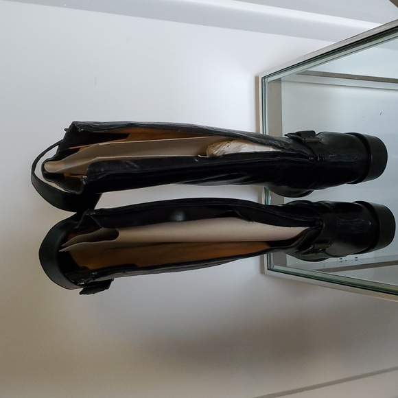 LOVE David & Richard women’s Black Leather boots Made In Italy Size 40 (10)NWOB - Picture 5 of 11